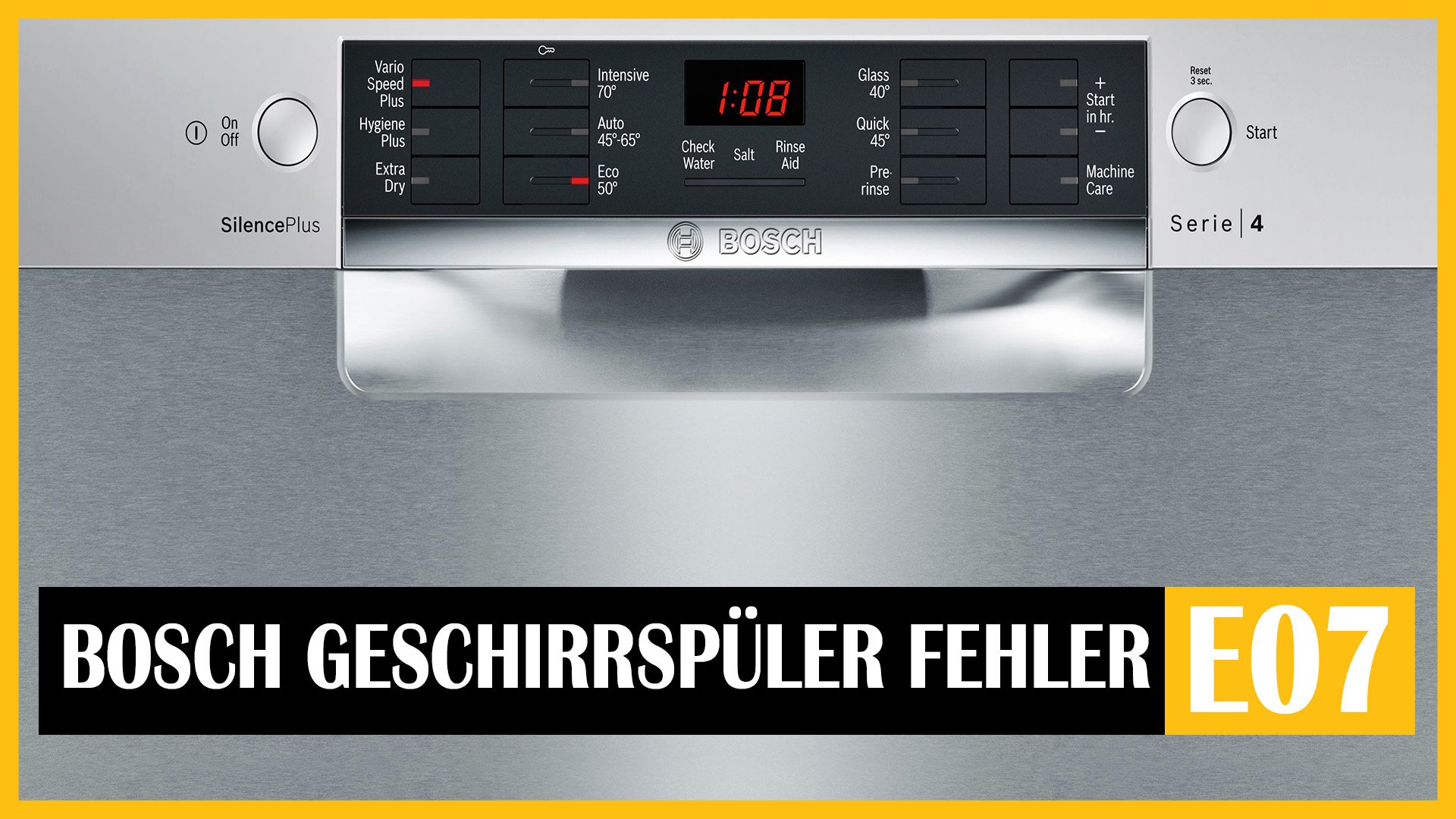 Bosch Geschirrspuler Fehler E24 www inf inet com